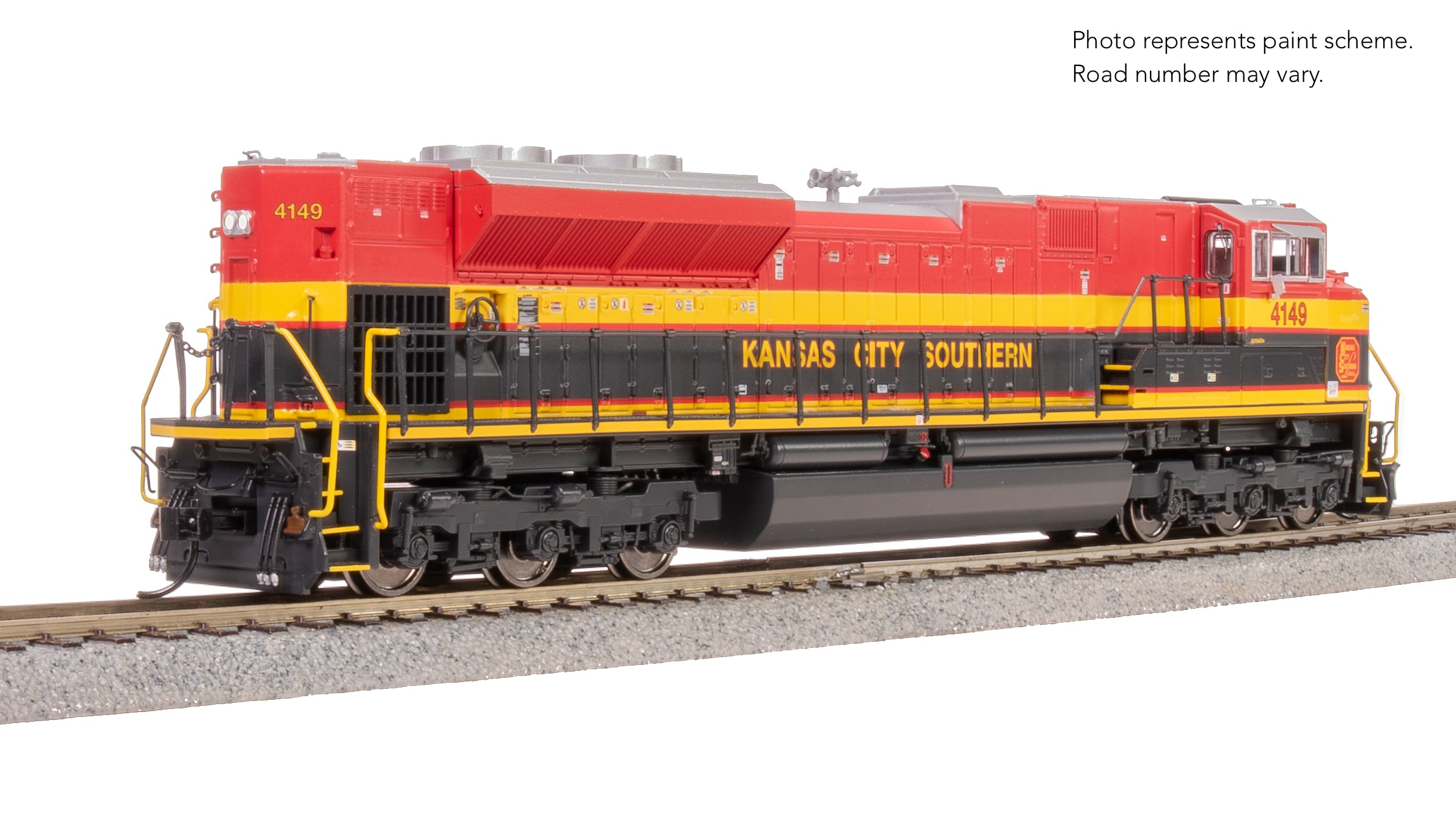 9767 EMD SD70ACe, KCS 4156, Belle Paint Scheme, No-Sound / DCC-Ready,