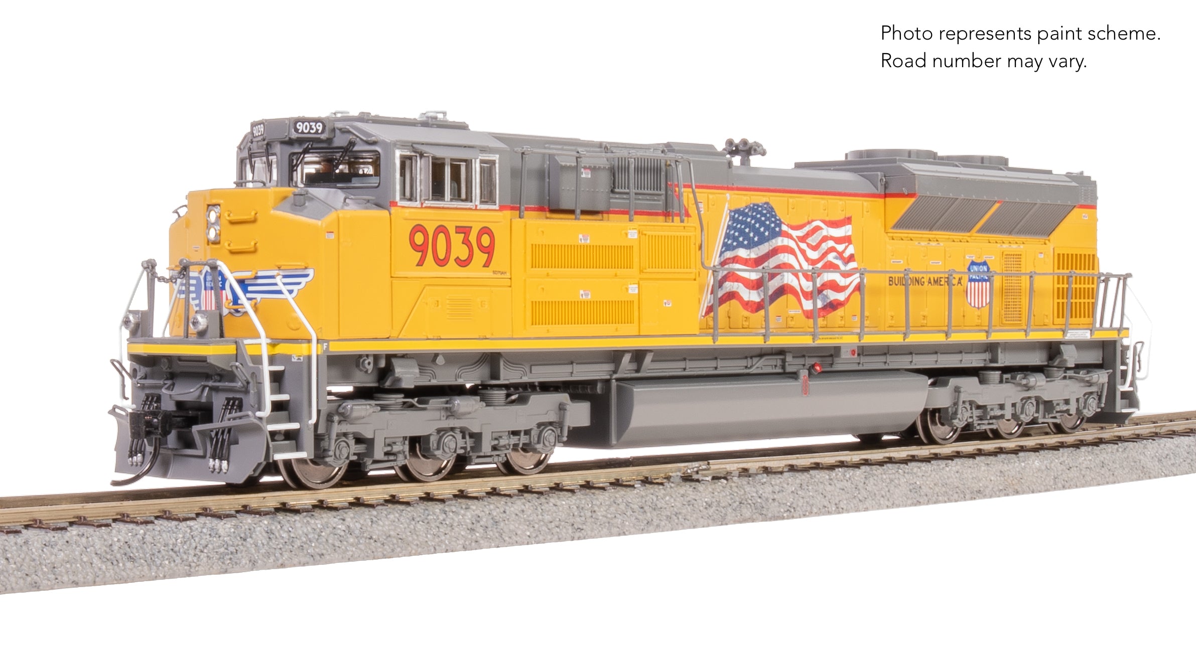 9773 EMD SD70ACe, UP 9054, Building America Scheme, Paragon4 Sound/DC/DCC, w/ Smoke, HO