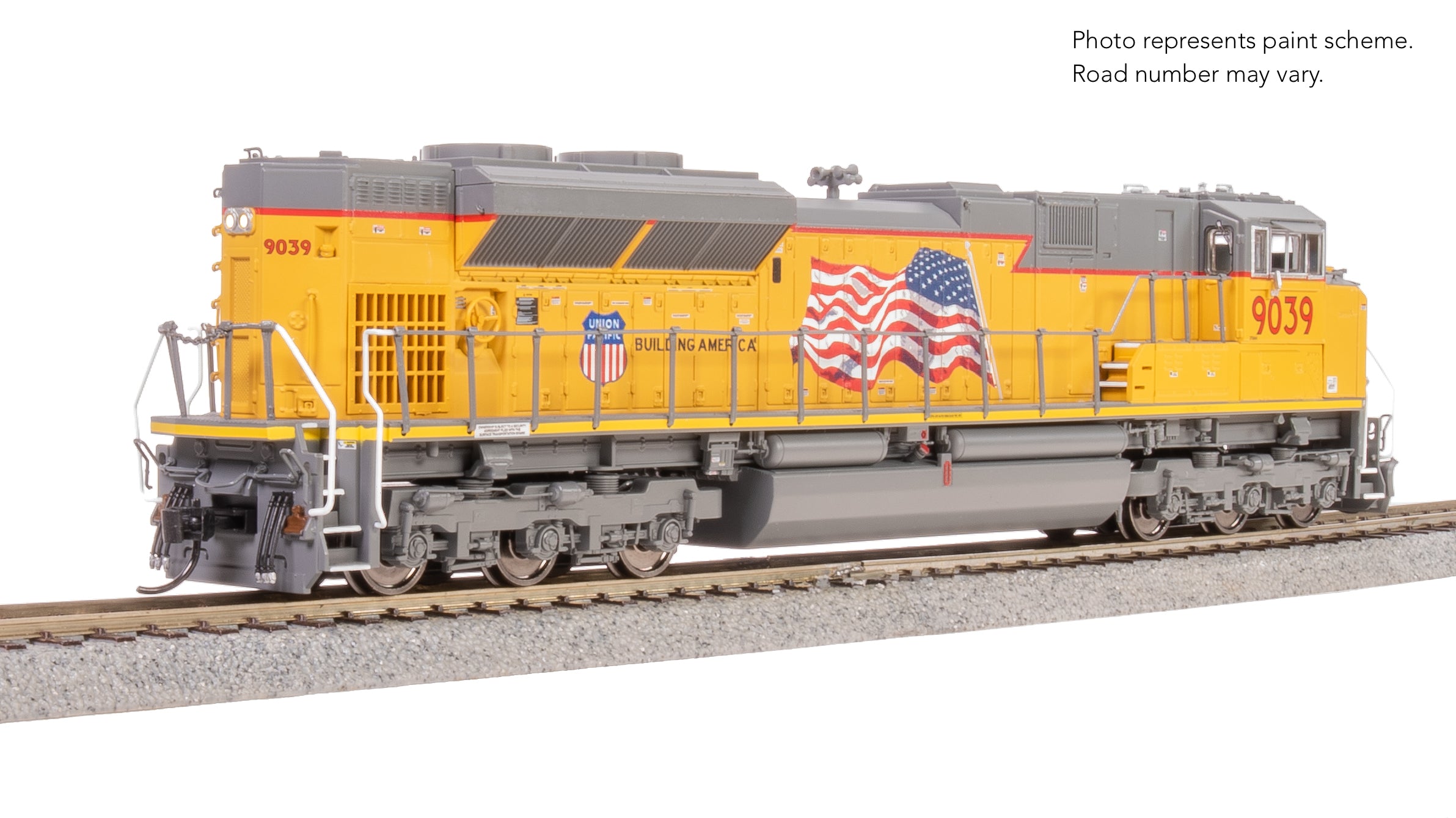 9773 EMD SD70ACe, UP 9054, Building America Scheme, Paragon4 Sound/DC/DCC, w/ Smoke, HO