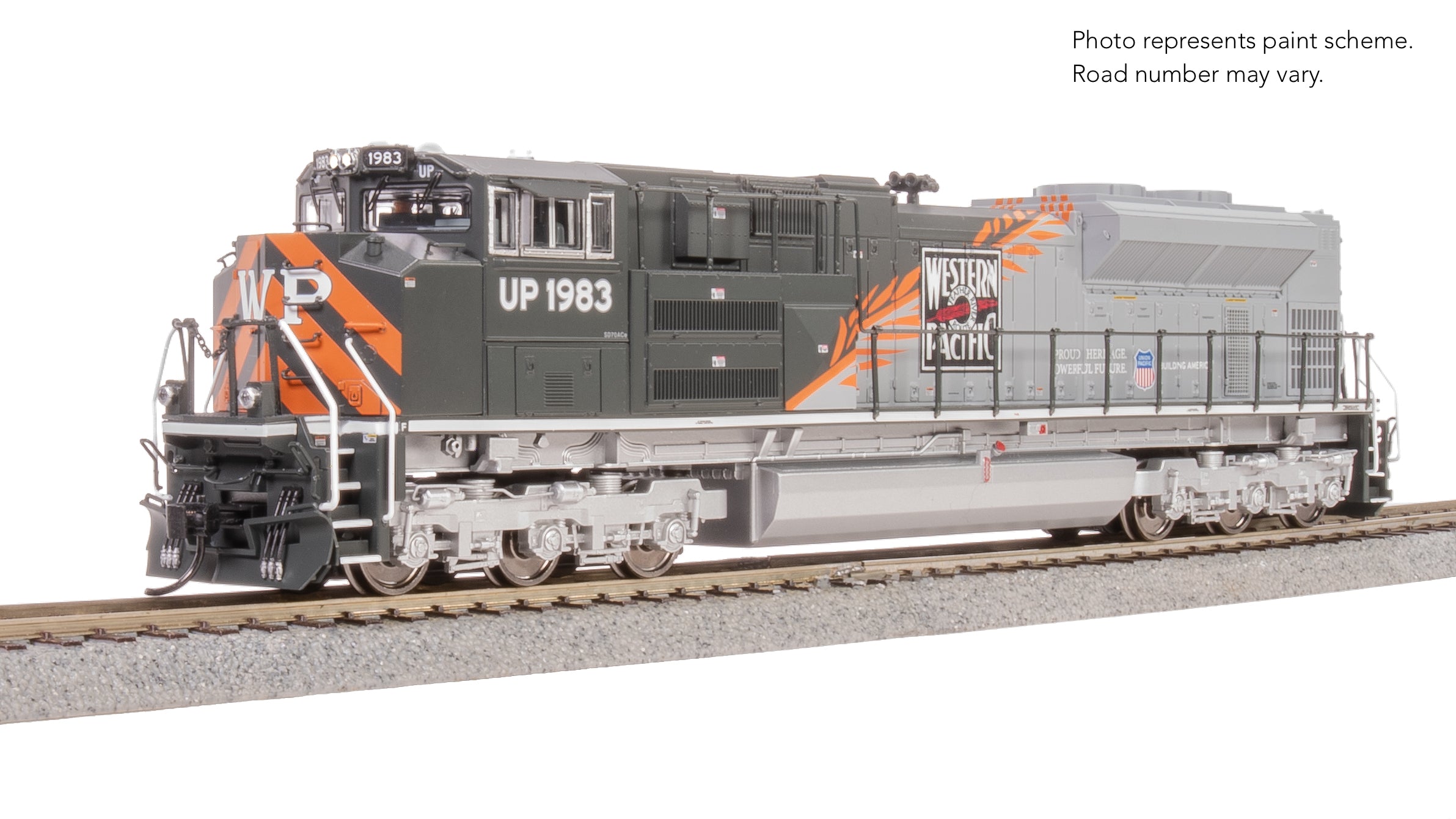 9781 EMD SD70ACe, UP 1983, WP Heritage Paint, No-Sound / DCC-Ready, HO