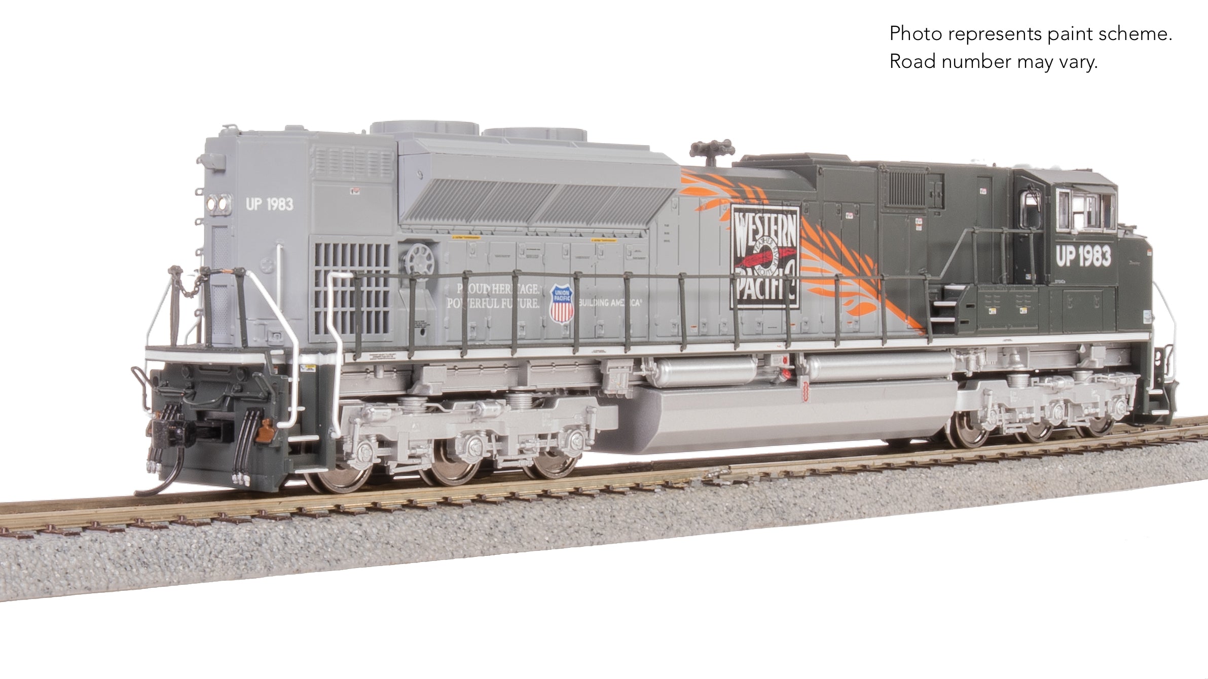 9781 EMD SD70ACe, UP 1983, WP Heritage Paint, No-Sound / DCC-Ready, HO