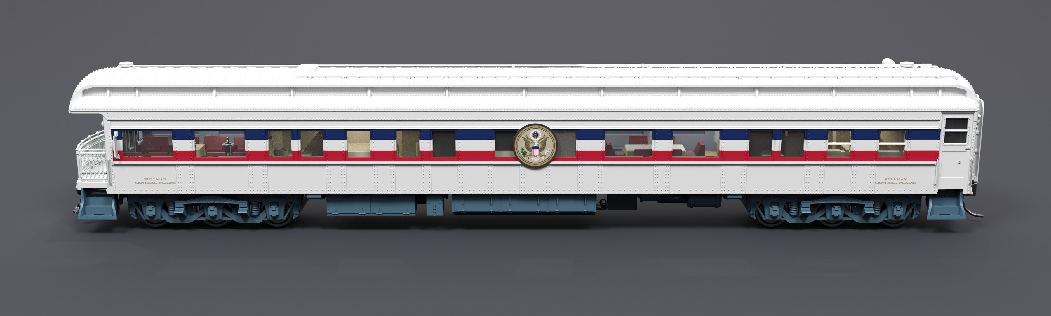 9720 American Freedom Train Business Car, 1947-1949, HO Scale
