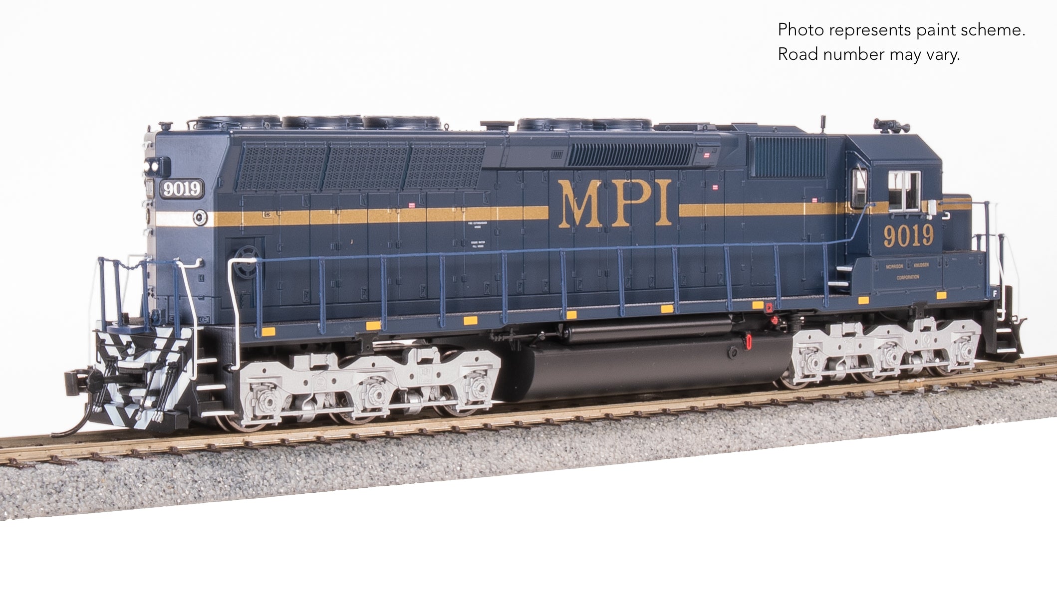 9815 EMD SD45, MPI 9019, Blue w/ Gold,  No-Sound / DCC-Ready, HO