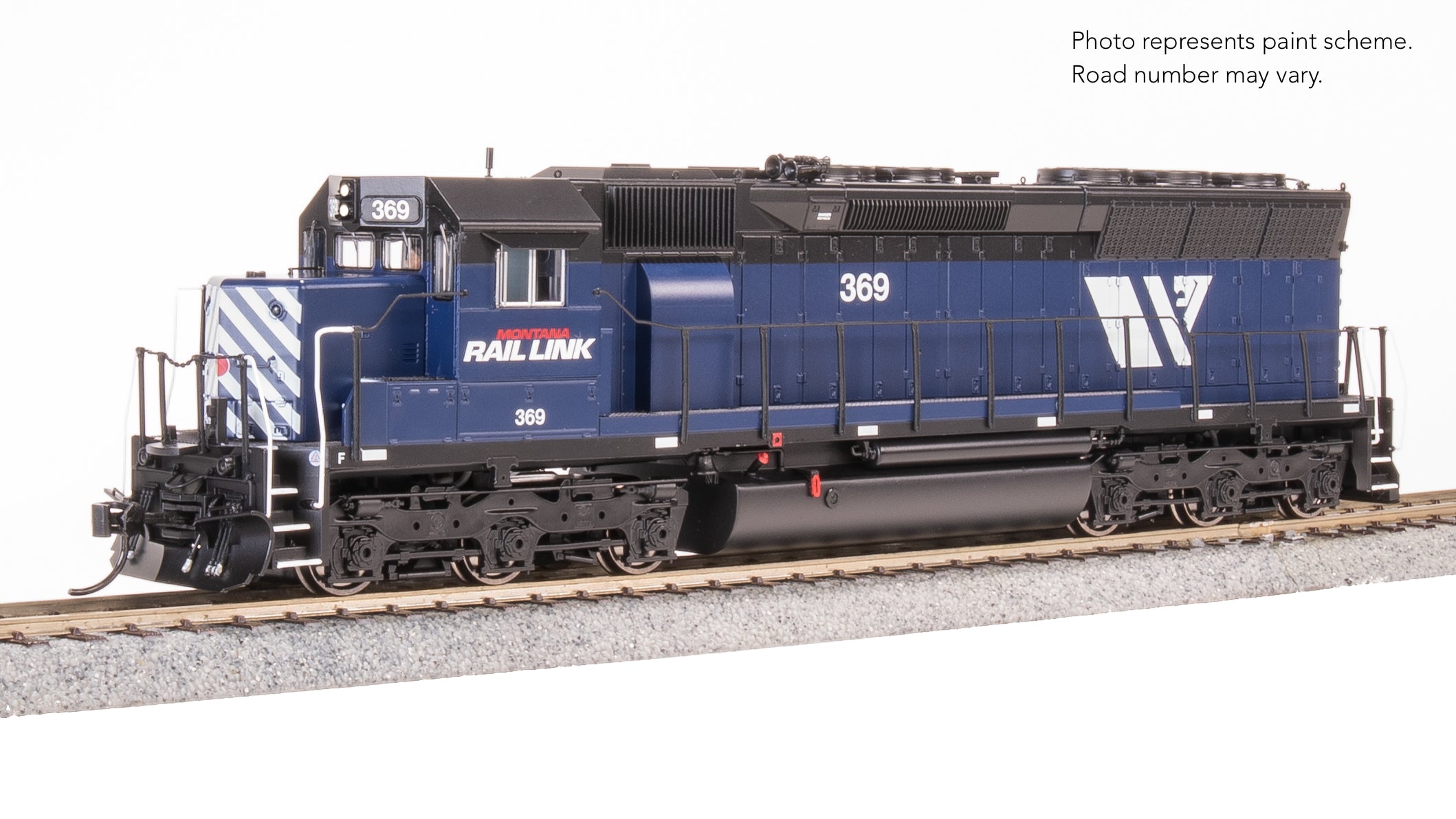 9819 EMD SD45, MRL 369,  Blue w/ "W" logo (2000-2015), No-Sound / DCC-Ready, HO