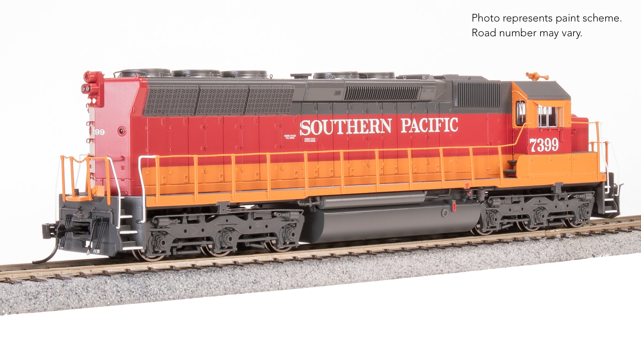 9820 EMD SD45, SP 7399, Daylight Paint, Paragon4 Sound/DC/DCC, HO