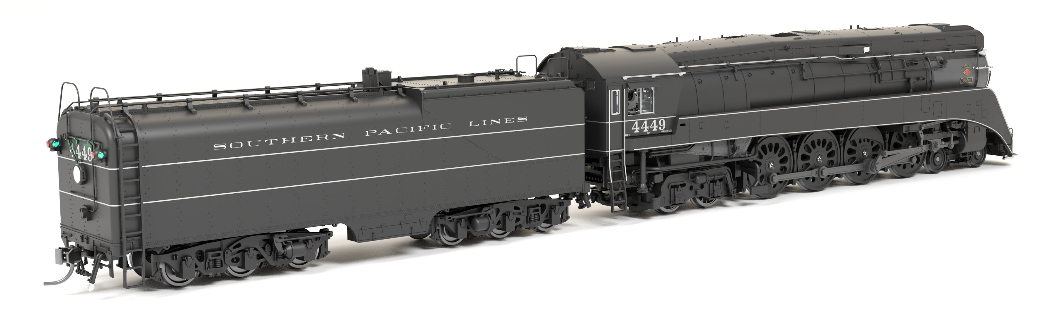 9842 Southern Pacific GS-4, #4449, 2001 Excursion, Black w