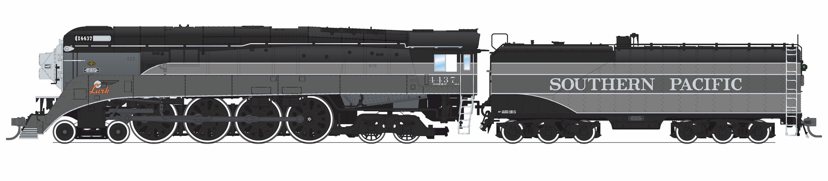 9844 Southern Pacific GS-4, #4437, 