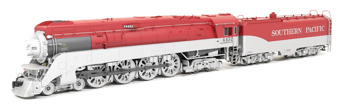 REFURBISHED R9846 Southern Pacific GS-4, #4452, SP Golden State Fantasy Paint, Paragon4 Sound/DC/DCC, Smoke, HO