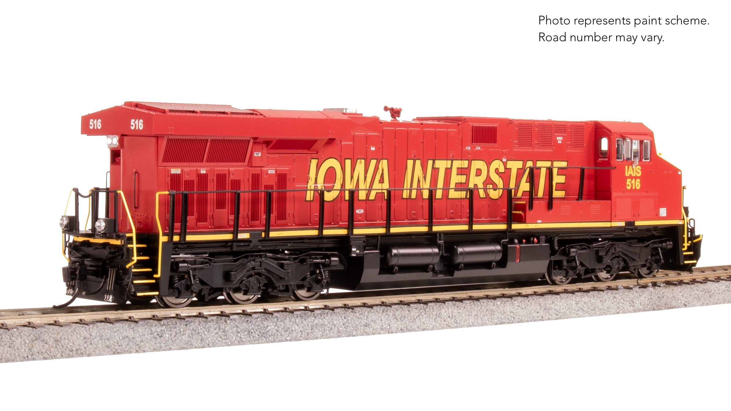 9872 GE ES44AC, IAIS 516, 30th Anniversary "Rock Island" Paint, Paragon4 Sound/DC/DCC, w/ Smoke, HO
