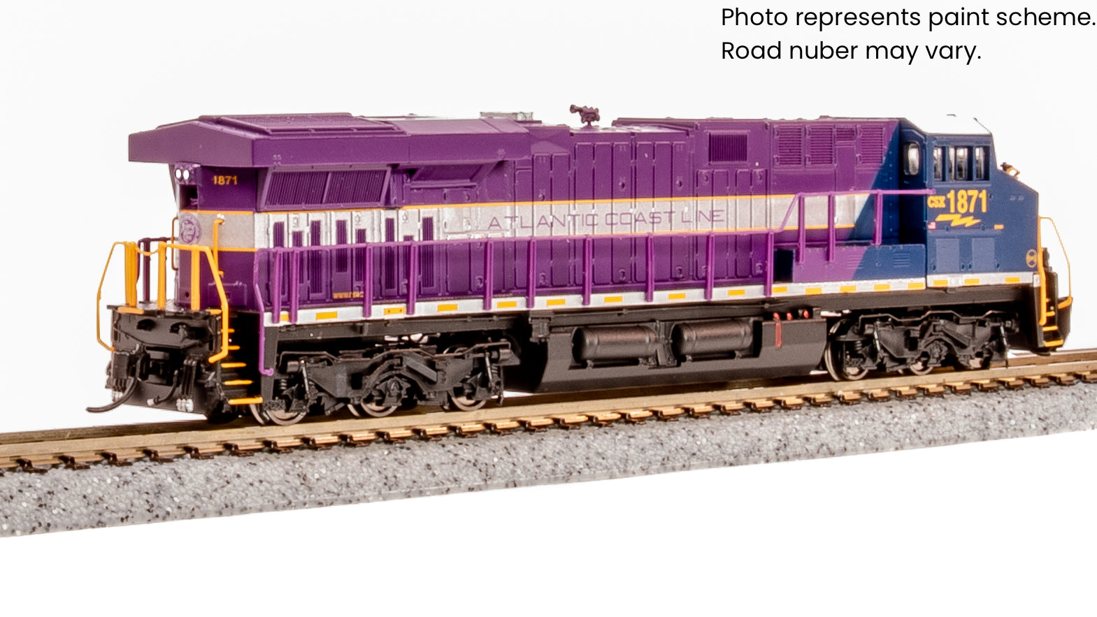 9884 GE ES44AC, CSX 1871, ACL Heritage Paint, Paragon4 Sound/DC/DCC, N