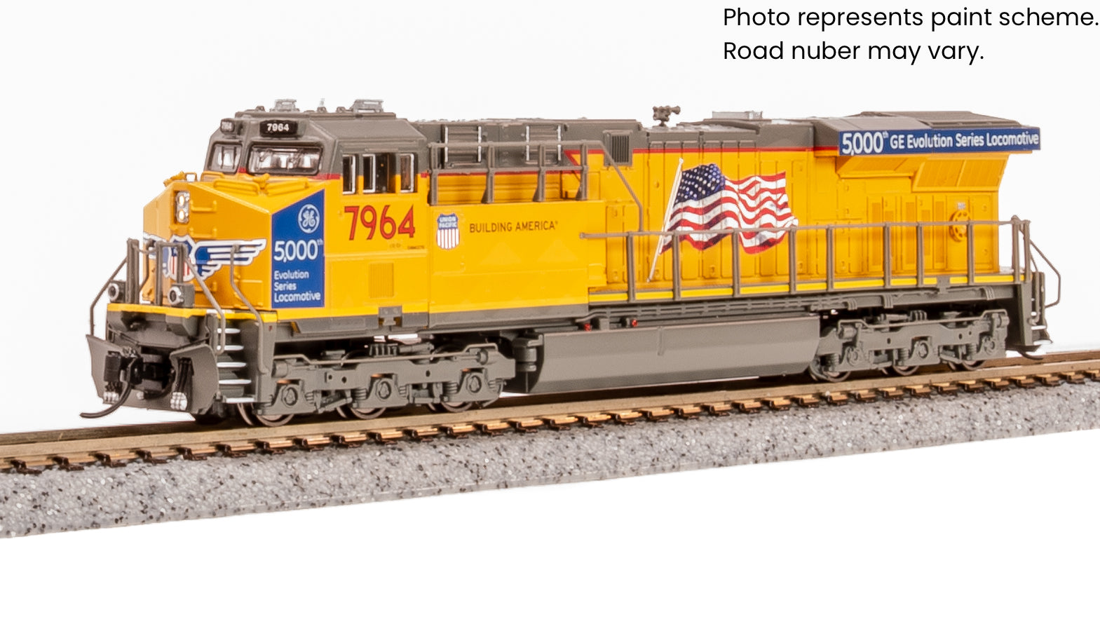 9896 GE ES44AC, UP 7964, "5,000th Gevo" Paint, Paragon4 Sound/DC/DCC, N