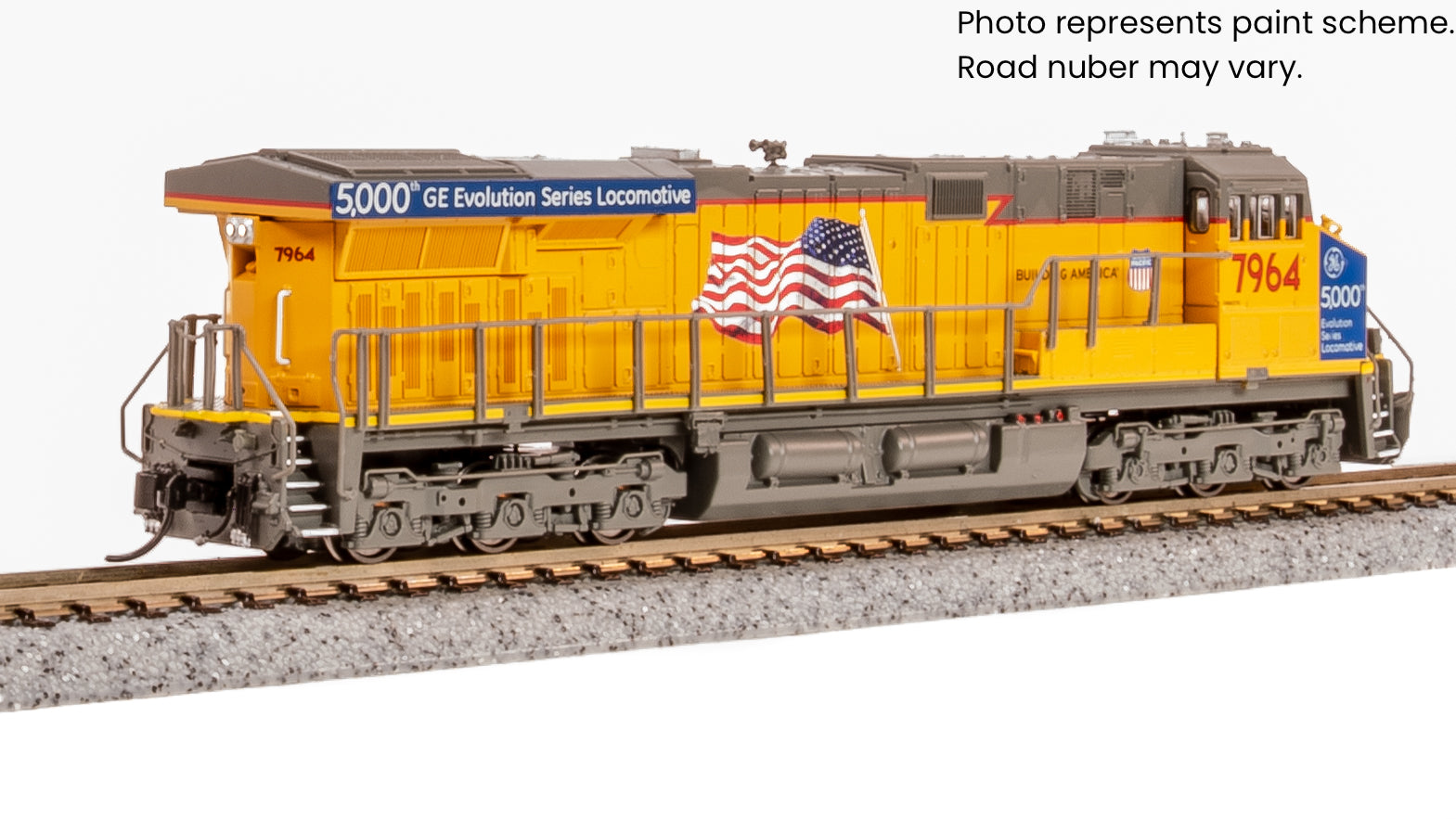 9897 GE ES44AC, UP 7964, "5,000th Gevo" Paint, No-Sound / DCC-Ready, N