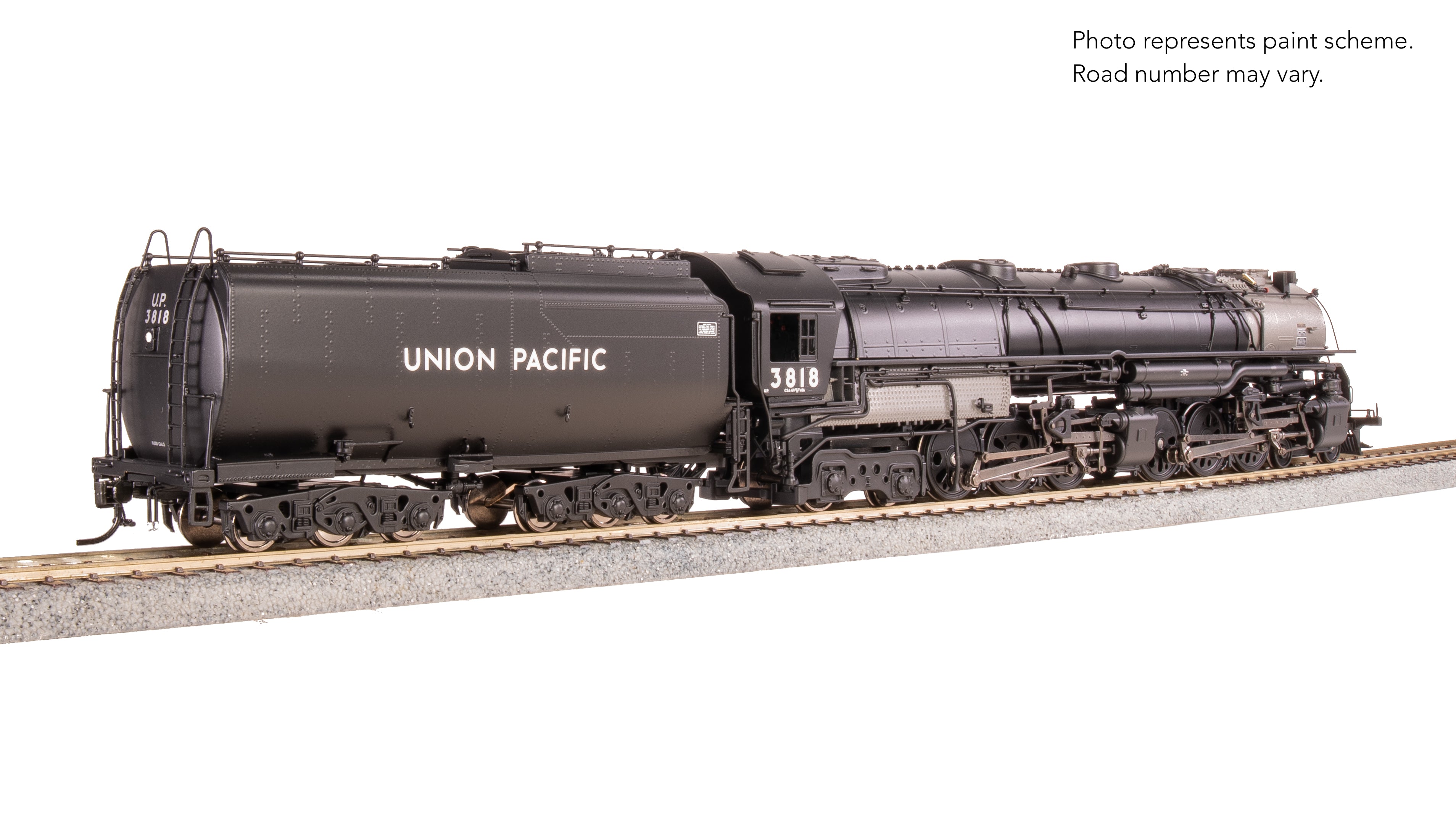 9904 UP Early Challenger (CSA-2), #3818, Post-1947, As-Delivered Front Engine, No-Sound / DCC-Ready, HO