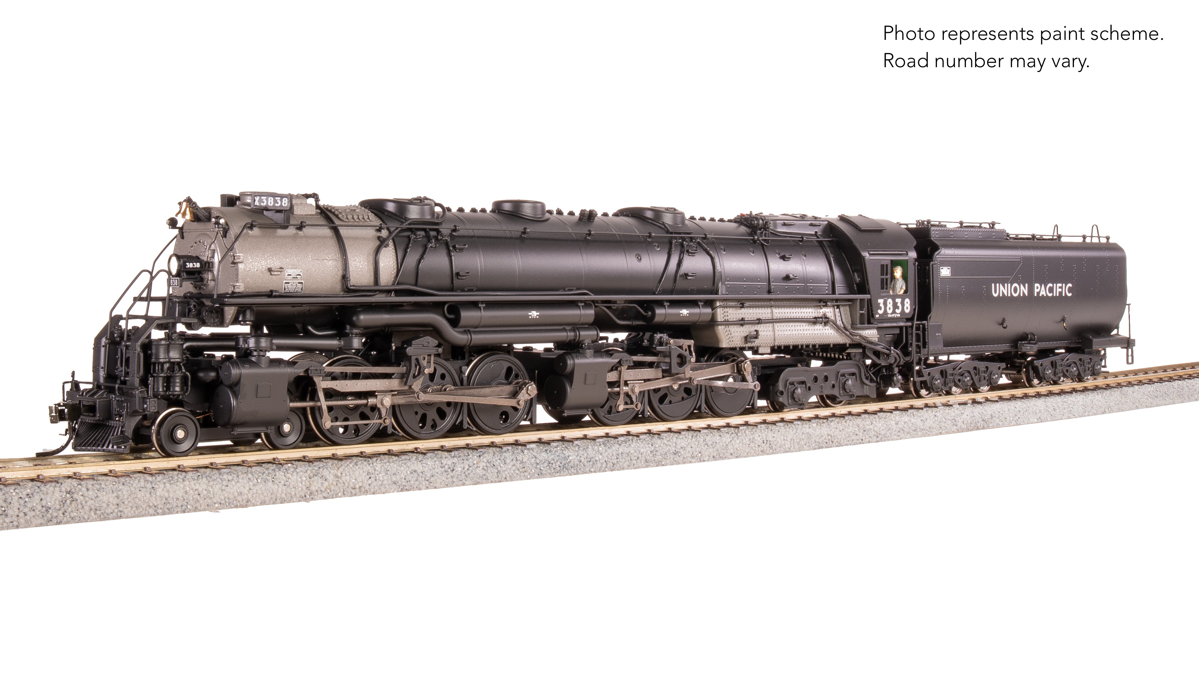 9906 UP Early Challenger (CSA-2), #3838, Post-1947, As-Delivered Front Engine, No-Sound / DCC-Ready, HO