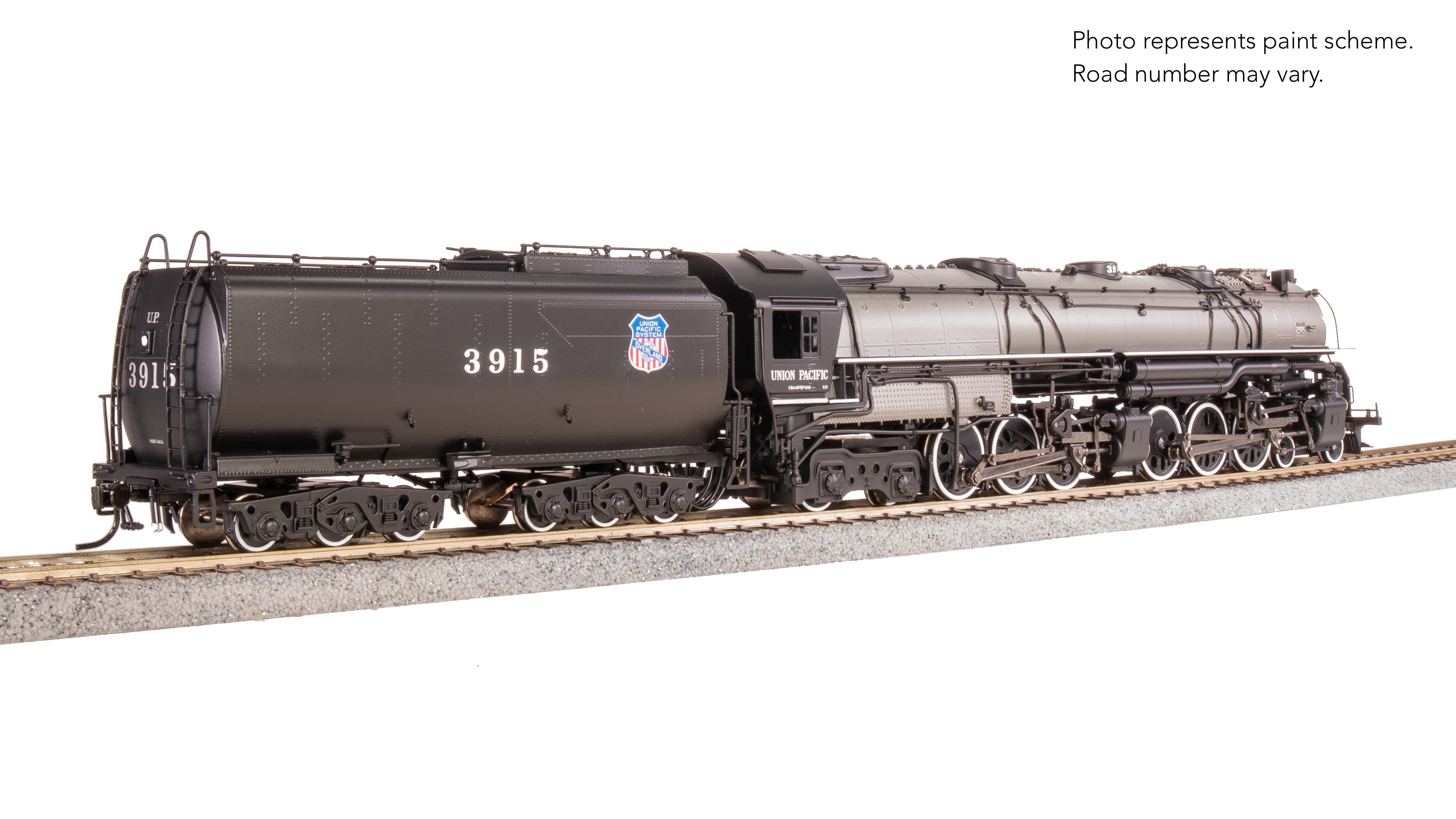 9918 UP Early Challenger (CSA-2), #3915, Builder's Fantasy Paint, No-Sound / DCC-Ready, HO