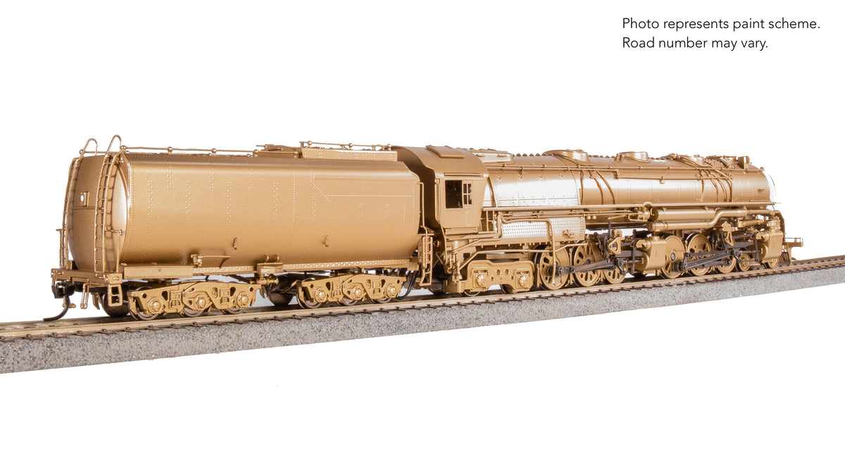 9921 UP Early Challenger (CSA-2), Unlettered, Painted Brass, Paragon4 Sound/DC/DCC, Smoke, HO