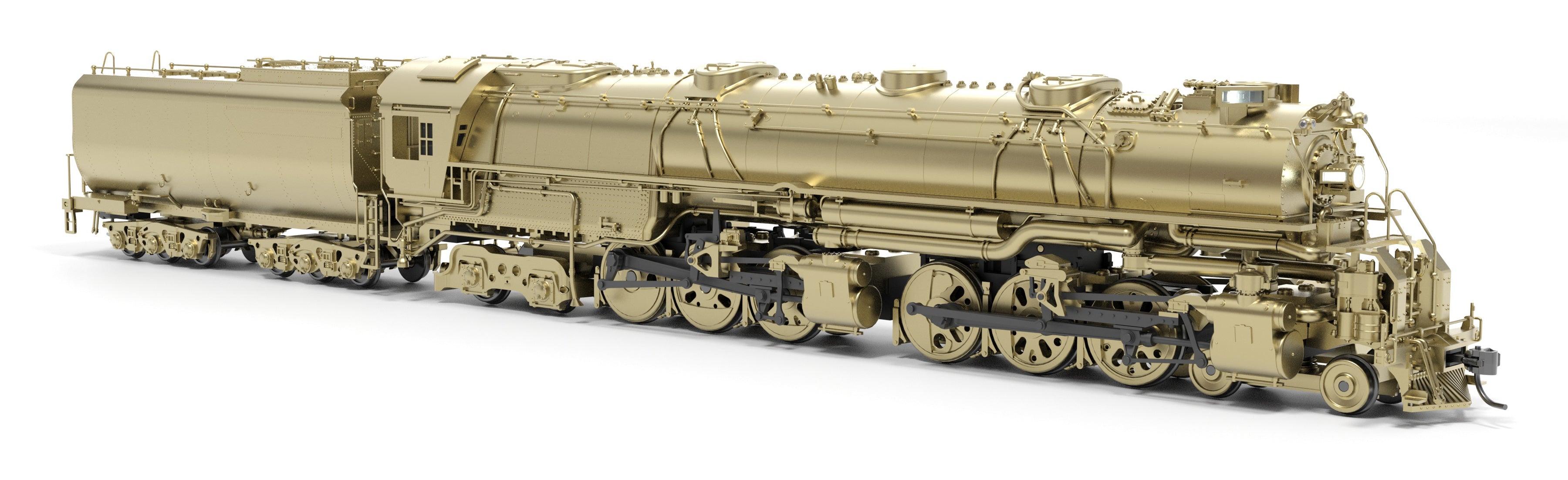 9922 UP Early Challenger (CSA-2), Unlettered, Painted Brass, No-Sound / DCC-Ready, HO