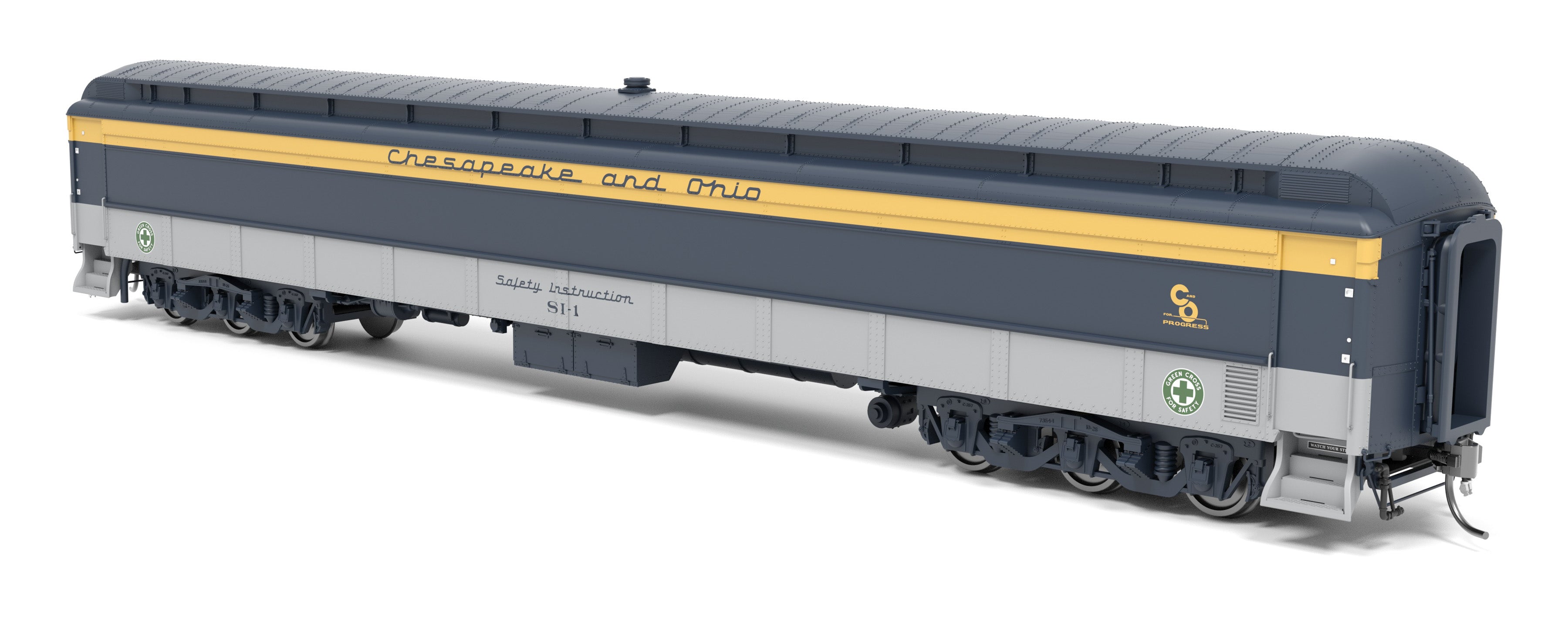 9930 Railroad Instruction Car, C&O SI-4, HO Scale