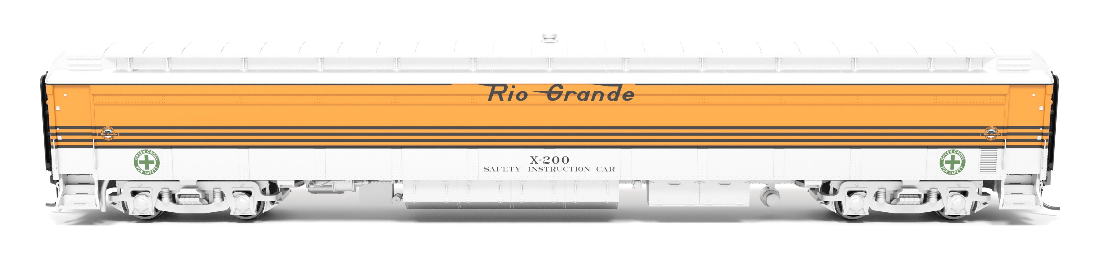 9932 Railroad Instruction Car, DRGW X-200, HO Scale