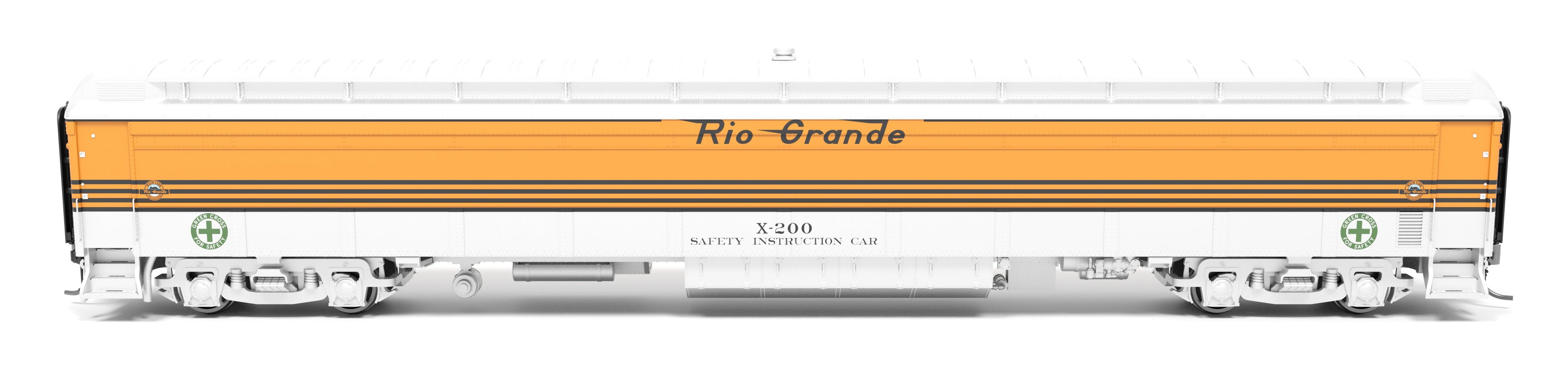 9932 Railroad Instruction Car, DRGW X-200, HO Scale