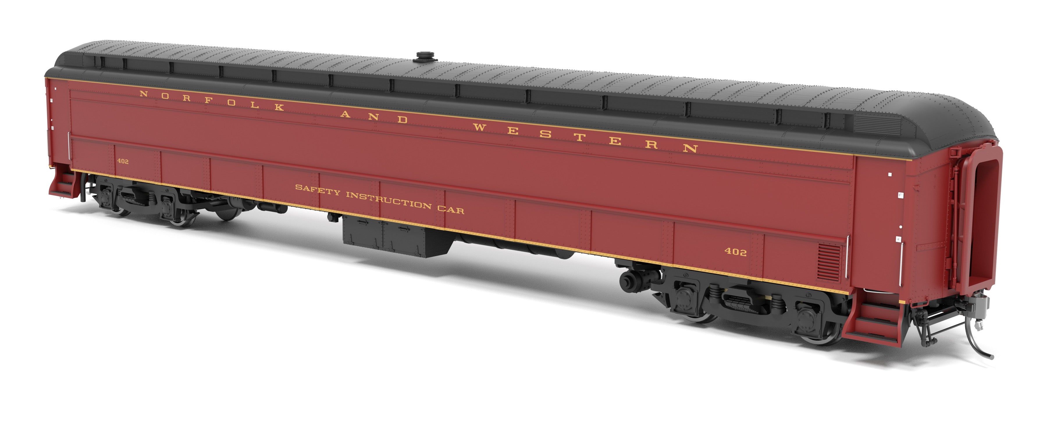 9934 Railroad Instruction Car, N&W 402, HO Scale