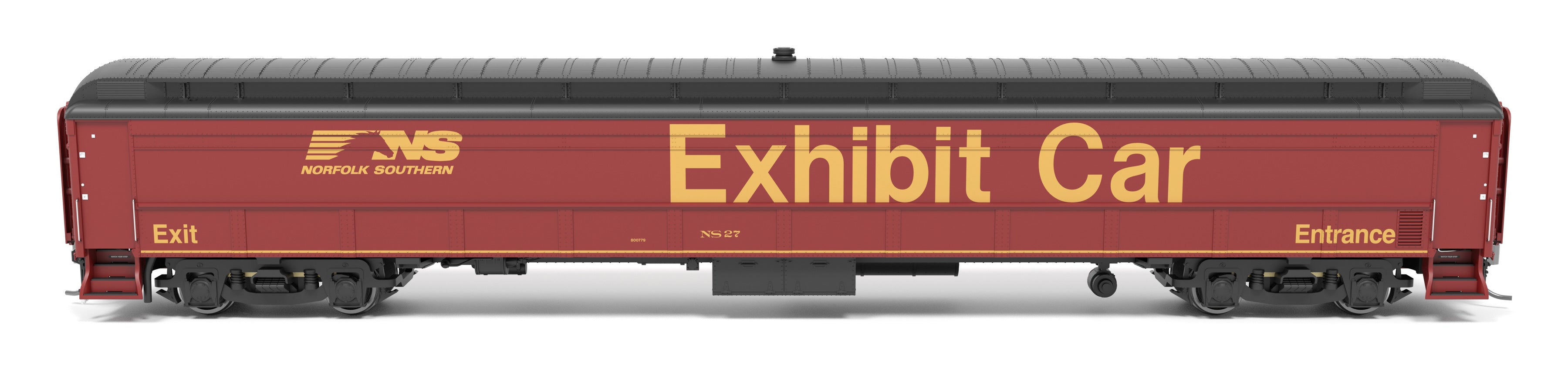9938 Railroad Exhibit Car, Norfolk Southern NS 27, HO Scale