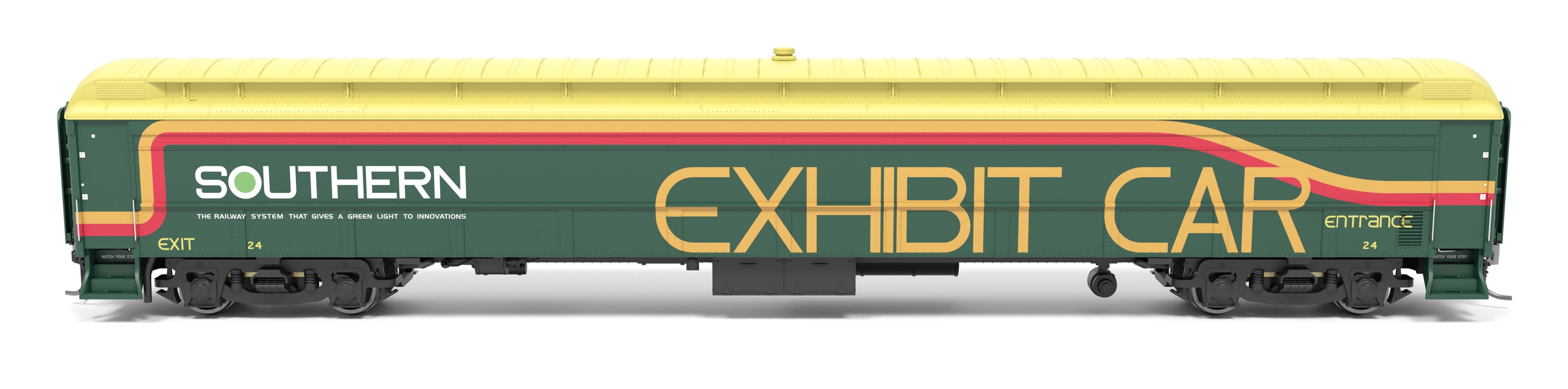 9939 Railroad Exhibit Car, SOU 24, HO Scale