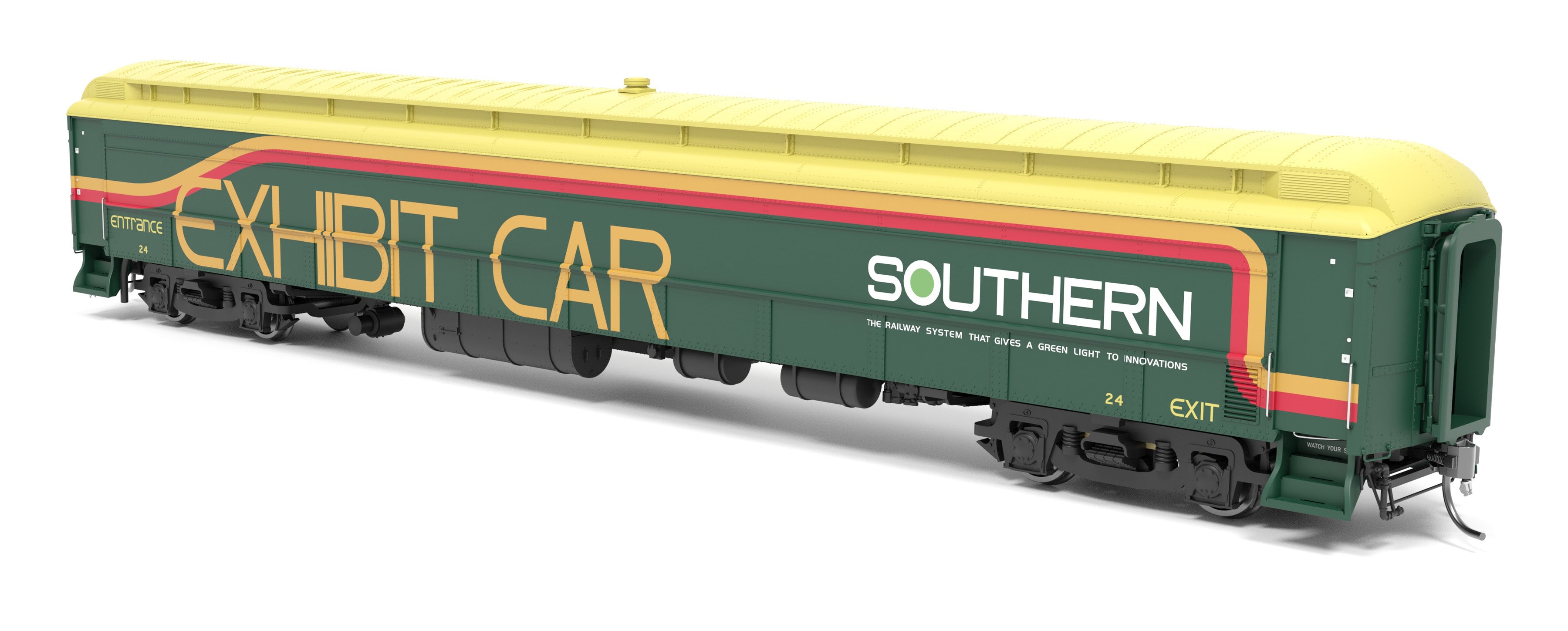9939 Railroad Exhibit Car, SOU 24, HO Scale