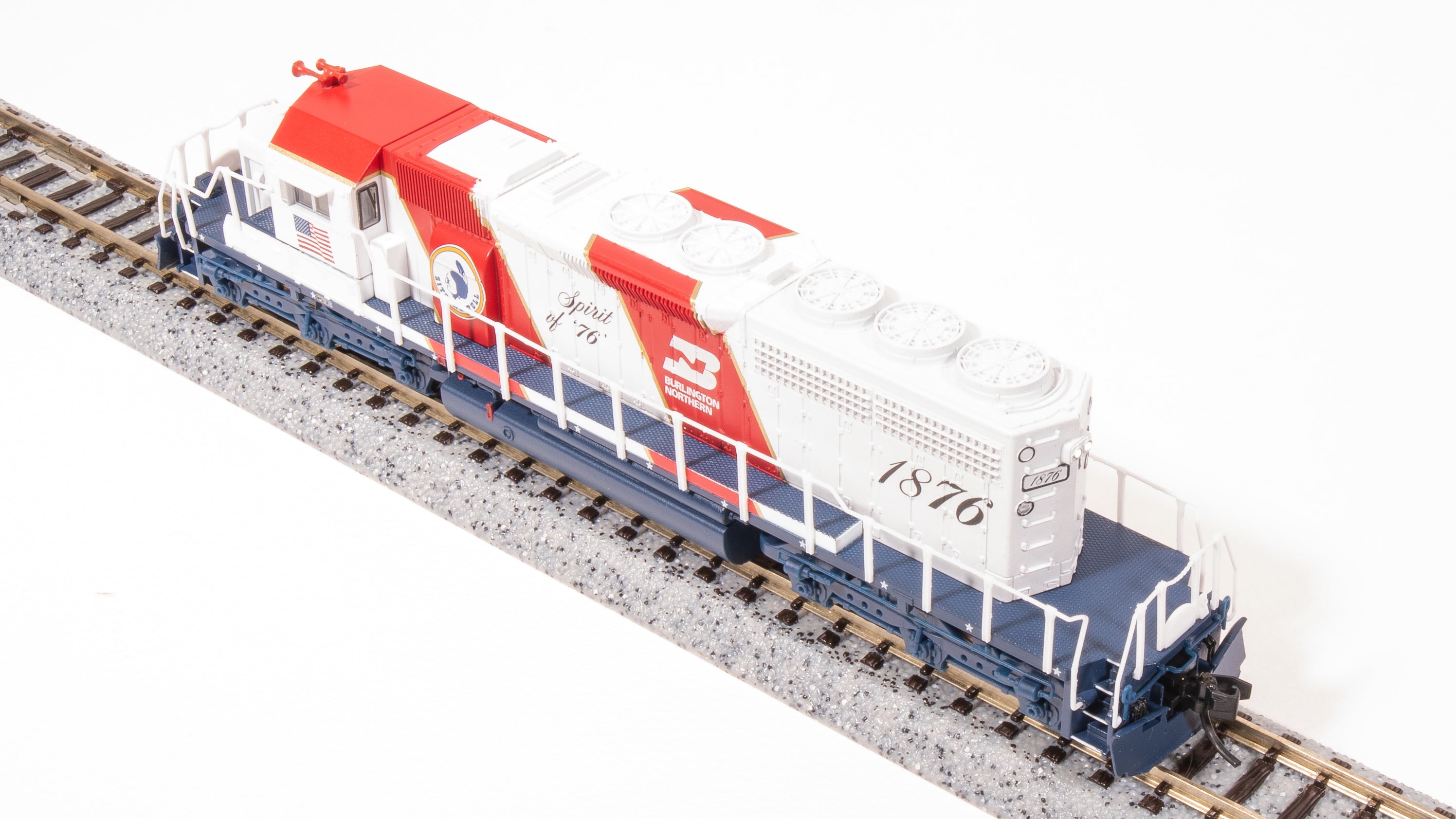 9951 EMD SD40-2, BN 1876, Spirit of '76, No-Sound / DCC-Ready, N