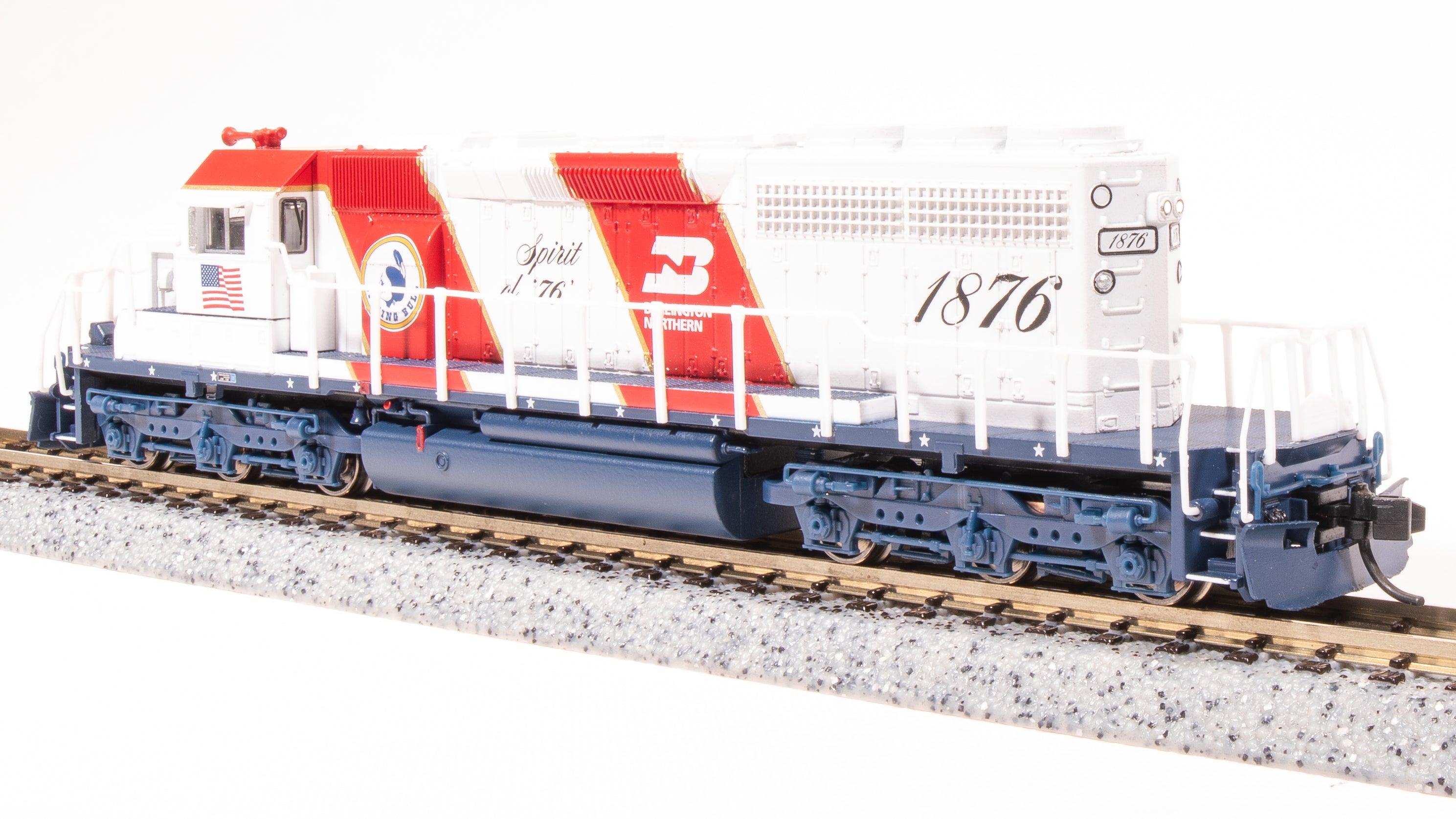 9951 EMD SD40-2, BN 1876, Spirit of '76, No-Sound / DCC-Ready, N