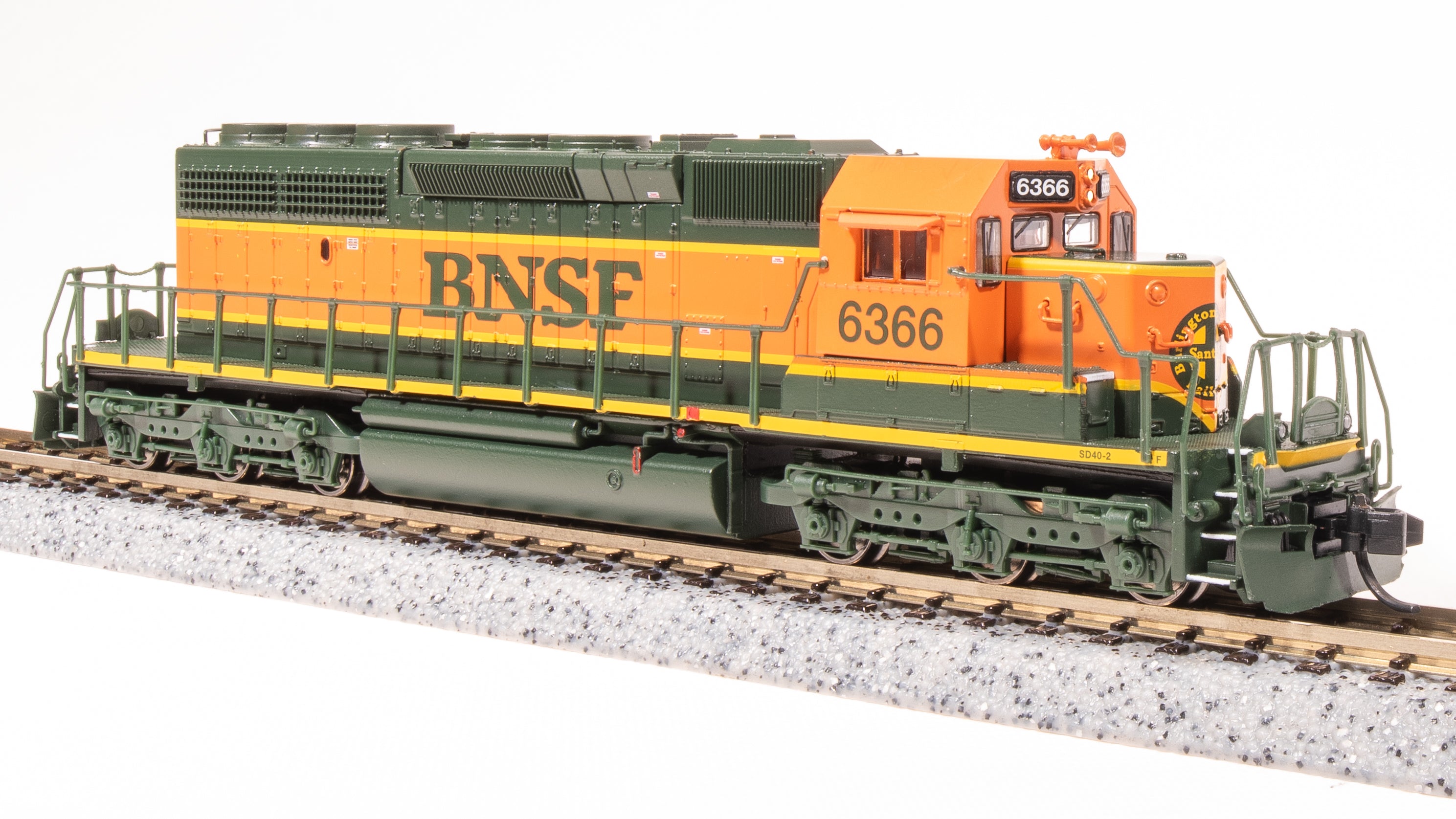 9952 EMD SD40-2, BNSF 6366, Heritage I, No-Sound / DCC-Ready, N