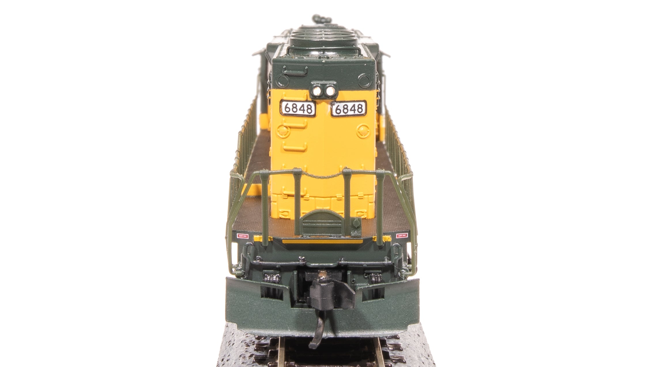 9953 EMD SD40-2, CNW 6848, Green & Traditional Yellow, No-Sound / DCC-Ready, N