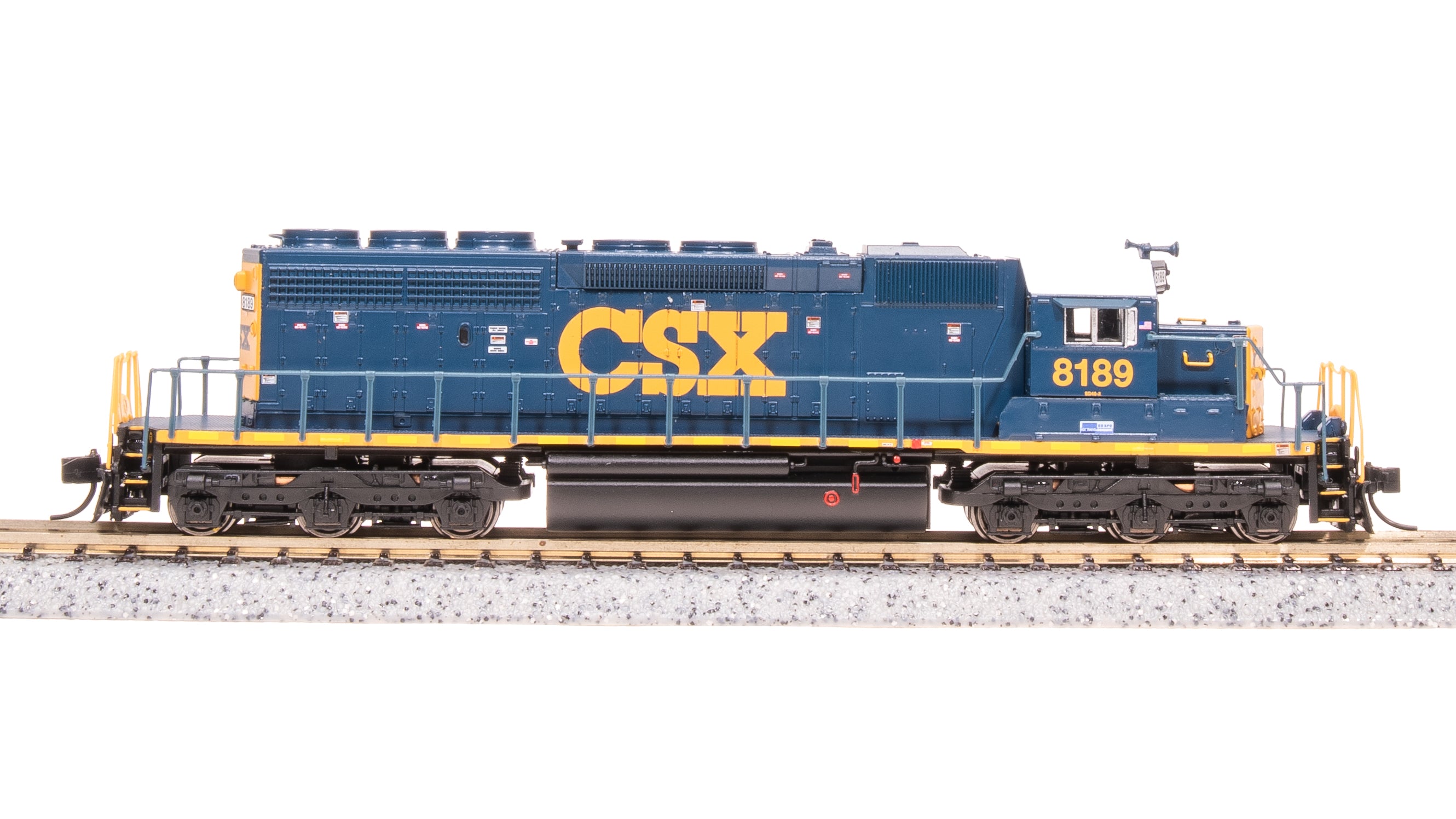 9955 EMD SD40-2, CSX 8189, YN3, No-Sound / DCC-Ready, N