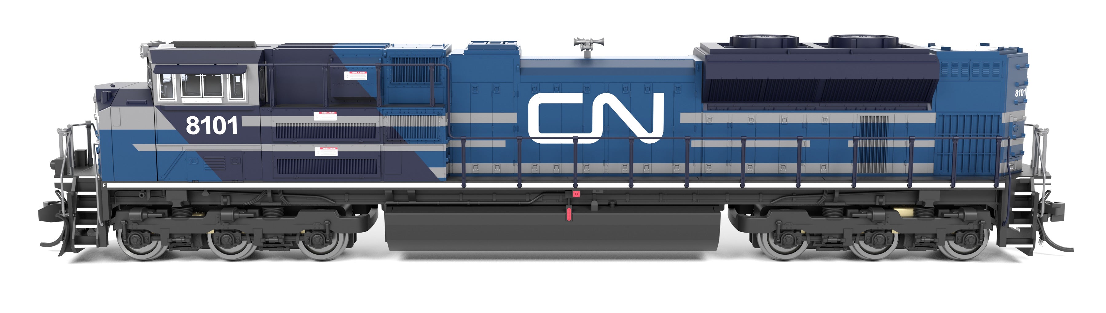 9962 EMD SD70ACe, CN 8101, Blue & White, Paragon4 Sound/DC/DCC, N