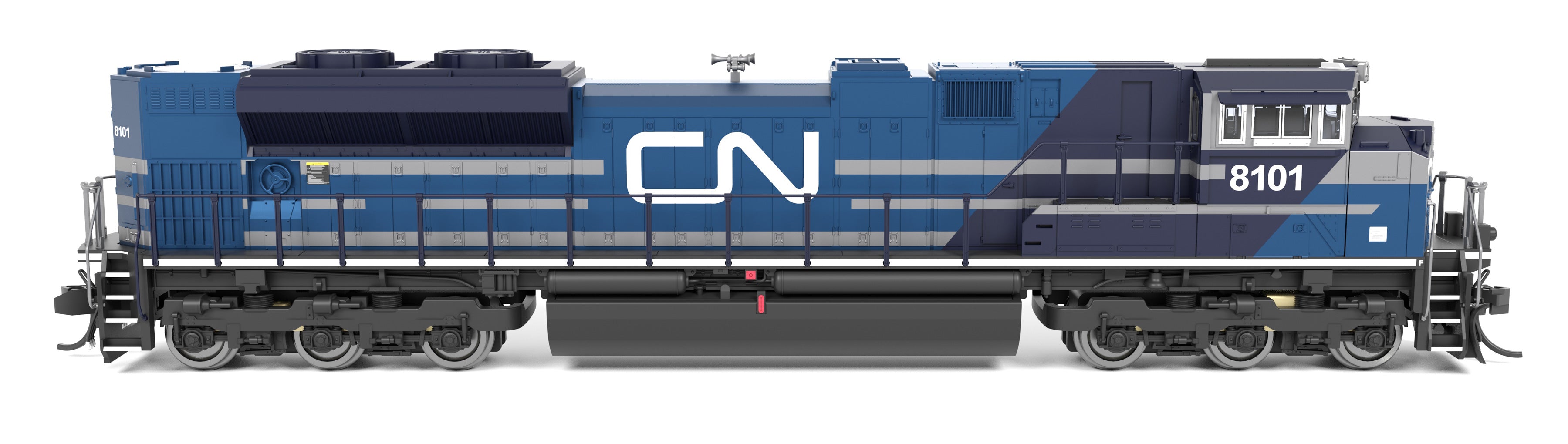 9962 EMD SD70ACe, CN 8101, Blue & White, Paragon4 Sound/DC/DCC, N