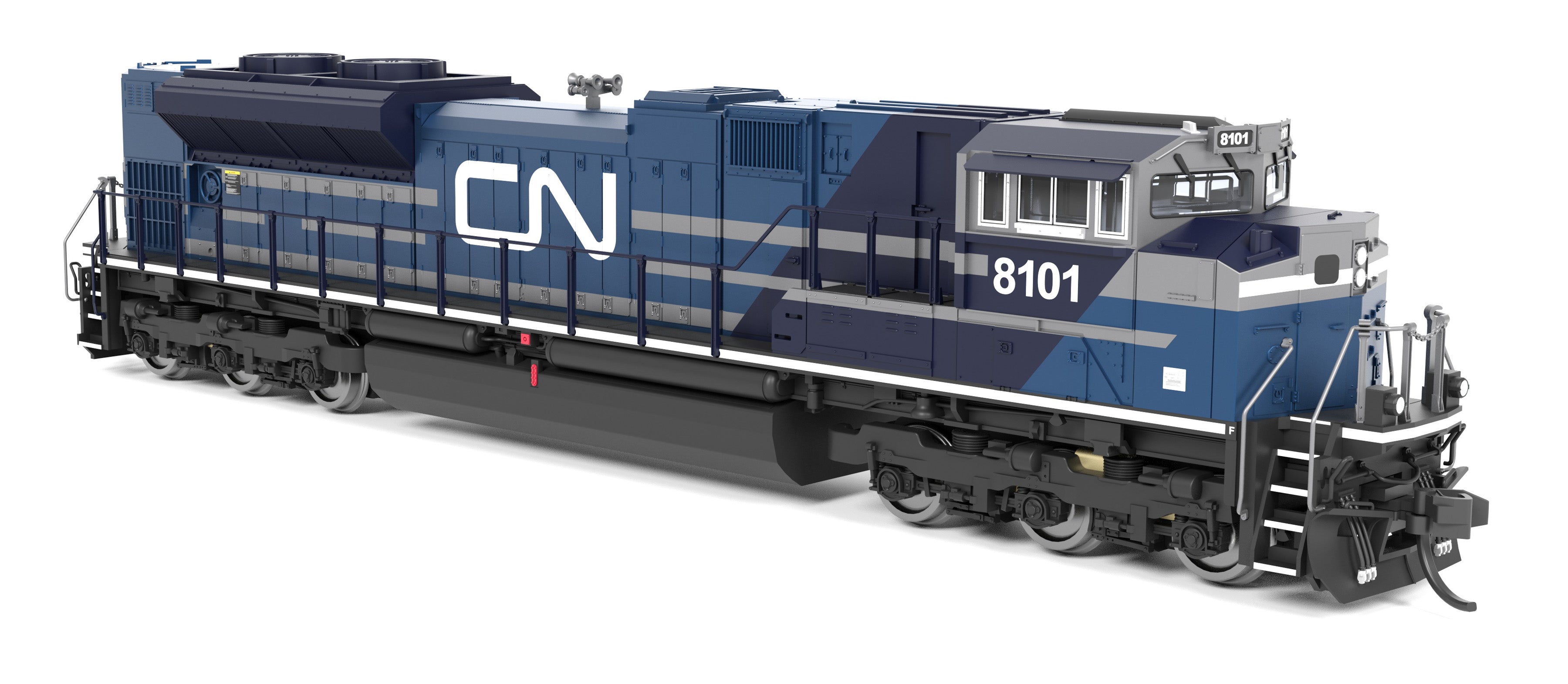 9962 EMD SD70ACe, CN 8101, Blue & White, Paragon4 Sound/DC/DCC, N