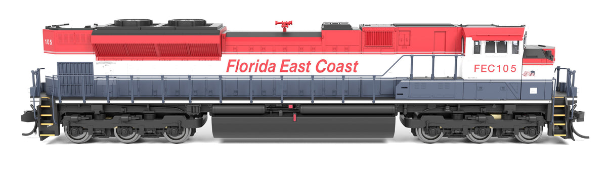 REFURBISHED R9968 EMD SD70ACe, FEC 105, Red, White, & Blue, Paragon4 Sound/DC/DCC, N