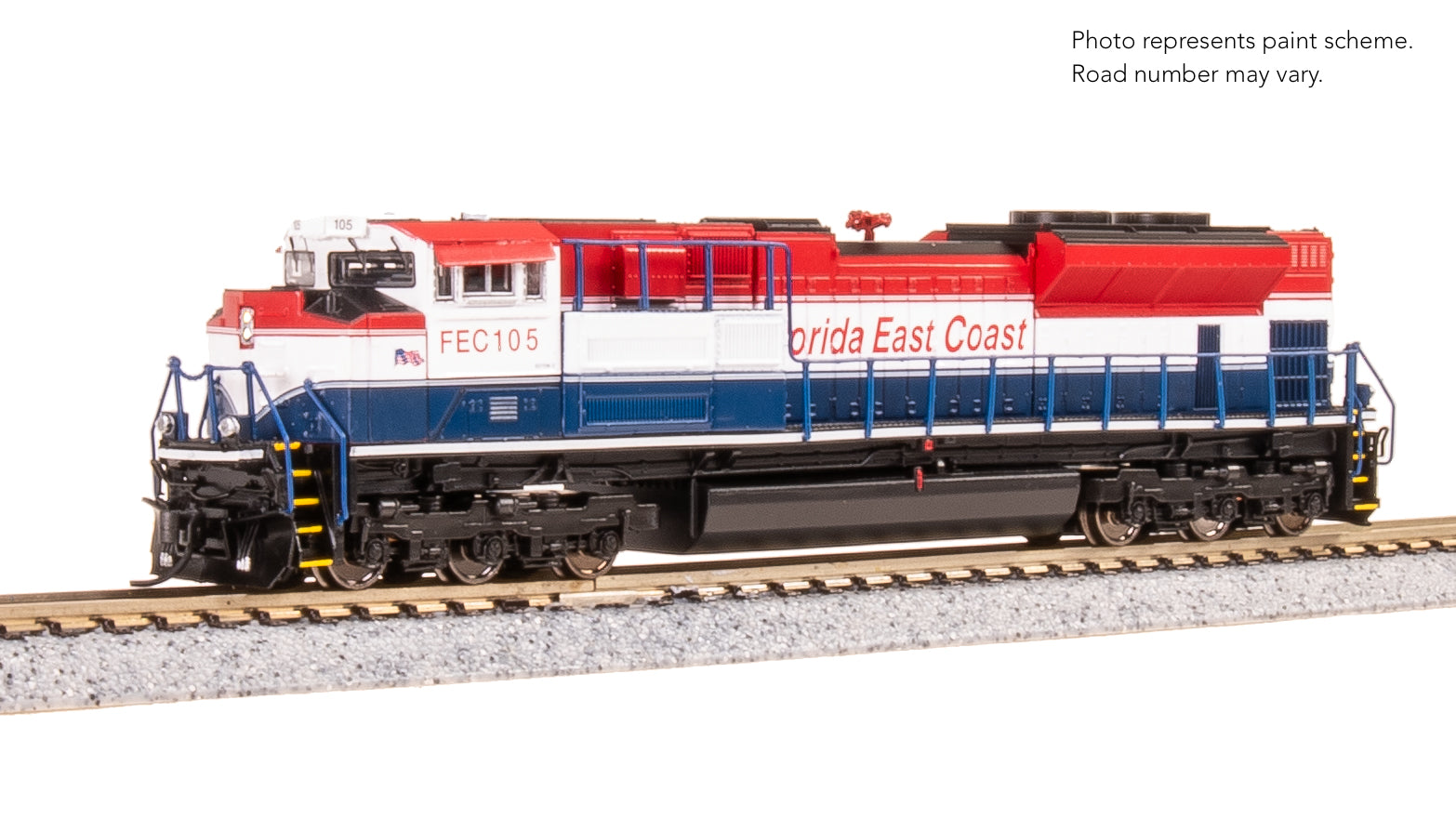 9969 EMD SD70ACe, FEC 107, Red, White, & Blue, Paragon4 Sound/DC/DCC, N