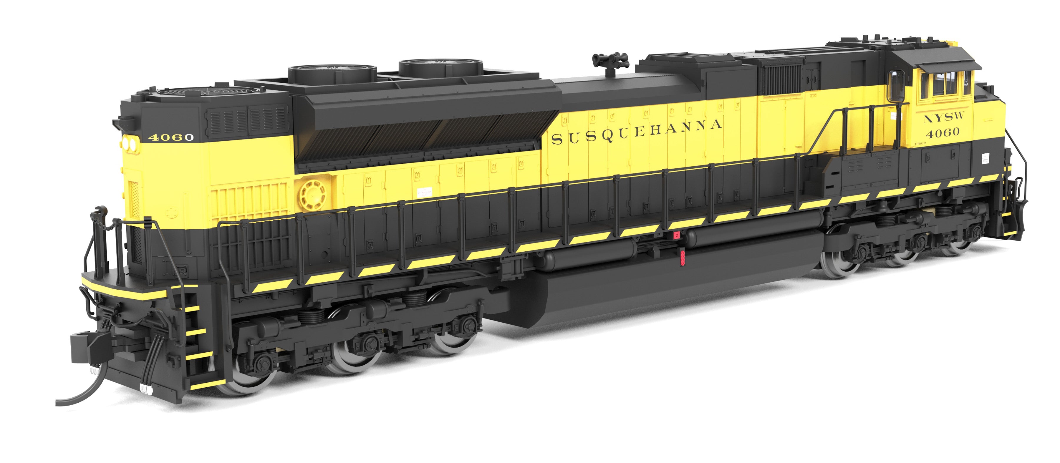 9976 EMD SD70ACe, NYSW 4060, Black and Yellow, Paragon4 Sound/DC/DCC, N