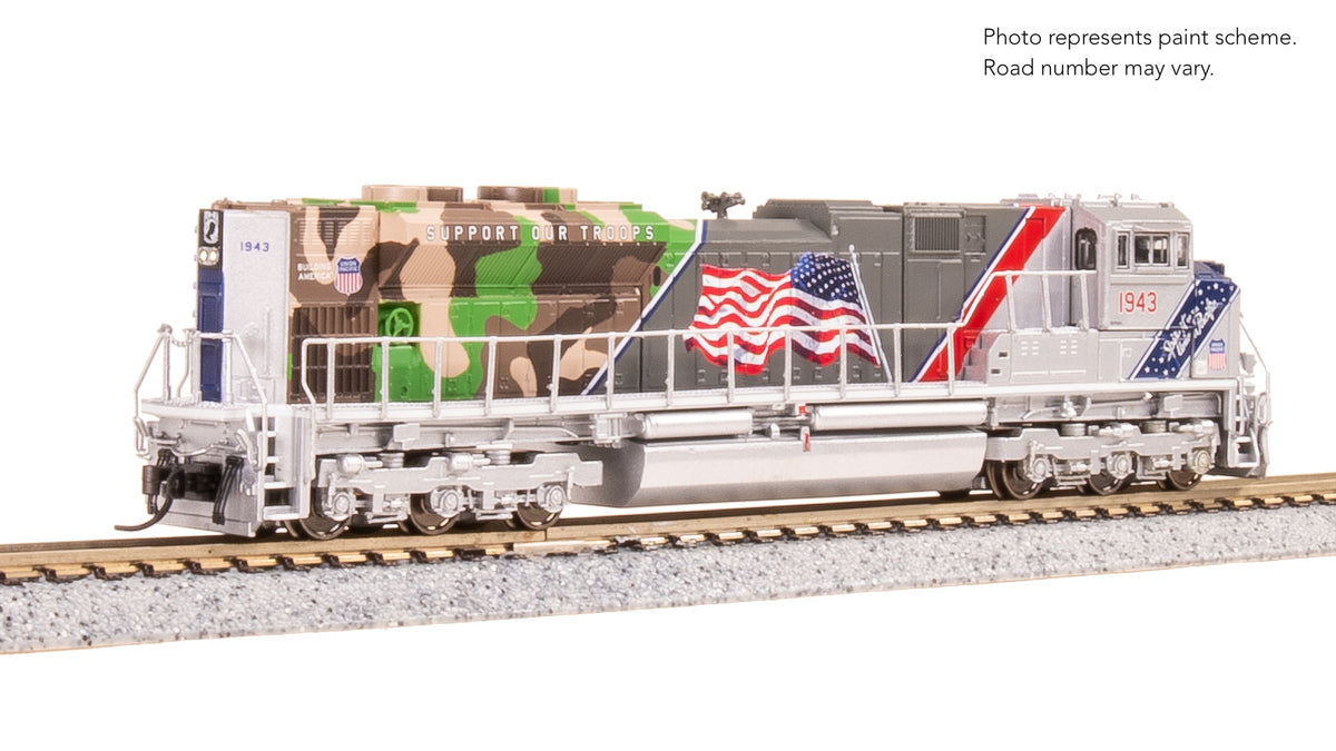 9980 EMD SD70ACe, UP 1943, "The Spirit" Locomotive, Paragon4 Sound/DC/DCC, N