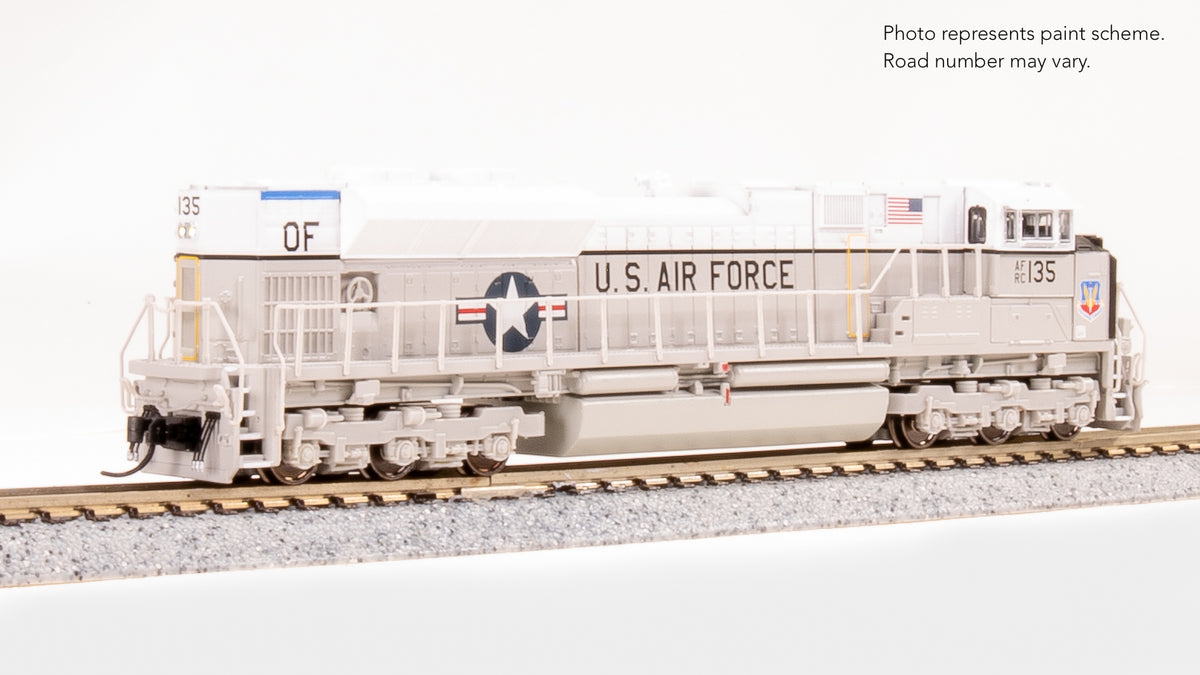 9985 EMD SD70ACe, US Air Force #135 Fantasy Paint, No-Sound / DCC-Ready, N