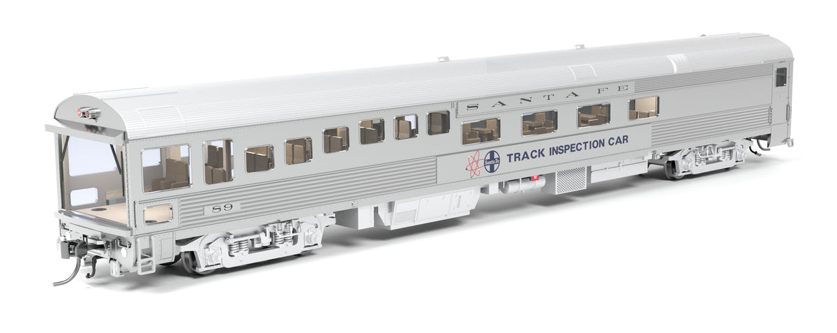 9990 ATSF Track Inspection Car, ATSF #89, 1975-1982 Appearance, HO