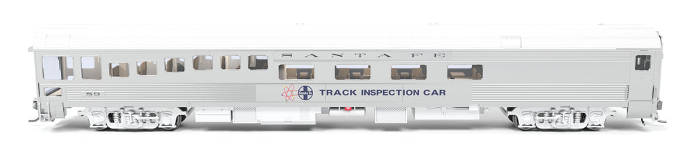 9991 ATSF Track Inspection Car, ATSF #89, 1982-1990 Appearance, HO