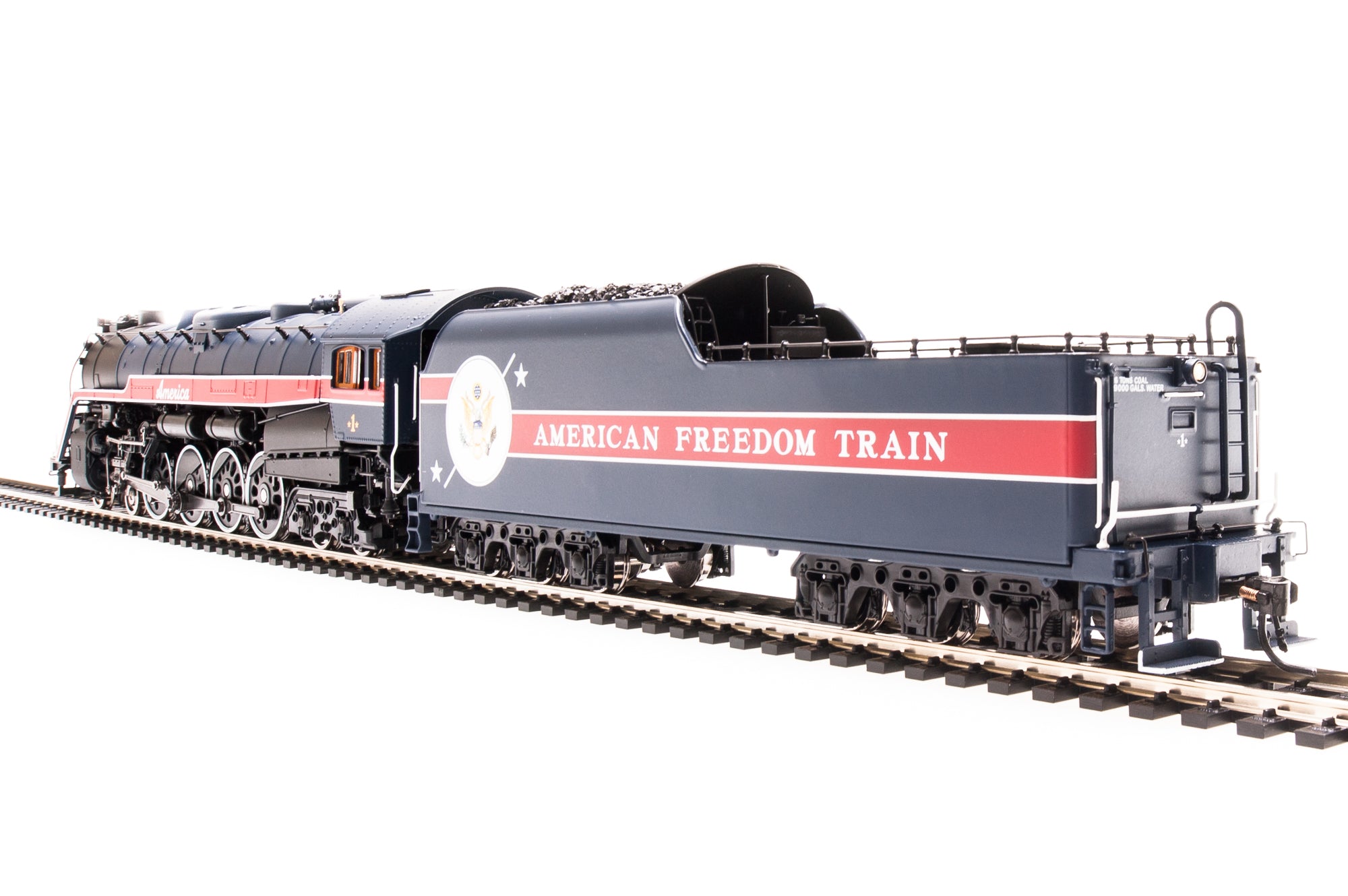 6807 Reading T1 4-8-4, 1976 American Freedom Train #1, Paragon4 Sound/