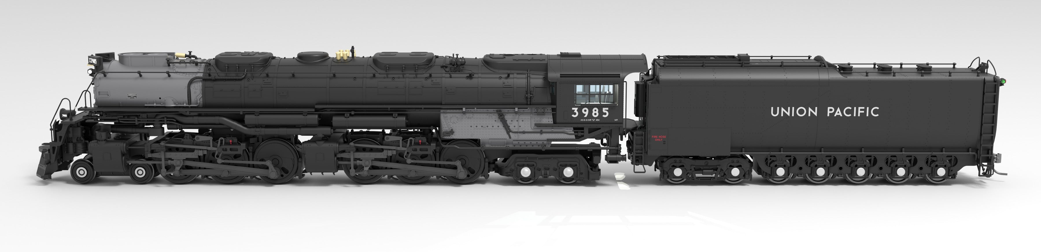 8990 Union Pacific Challenger 4-6-6-4, #3985, Excursion Appearance, Paragon4 Sound/DC/DCC, w/ Smoke, HO Scale.  Club Price $349.99.