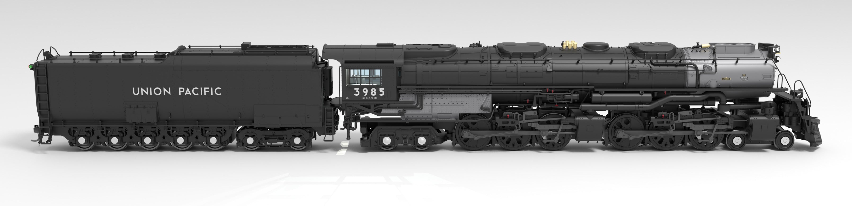 8990 Union Pacific Challenger 4-6-6-4, #3985, Excursion Appearance, Paragon4 Sound/DC/DCC, w/ Smoke, HO Scale.  Club Price $349.99.