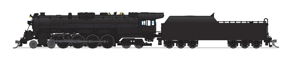 8251 Reading T1 4-8-4, Unlettered, No-Sound / DCC-Ready, N