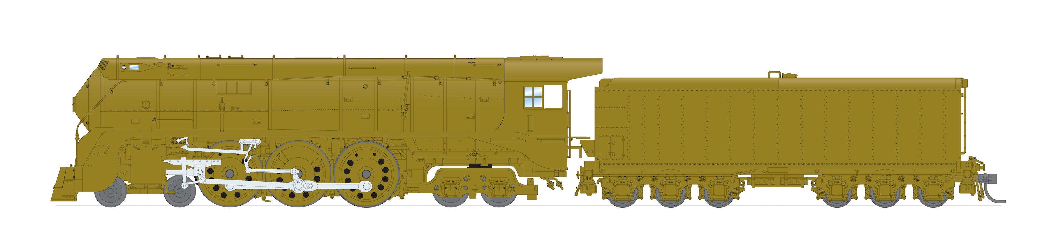 **PRE-PRODUCTION SAMPLE**(BLEMISHED, SEE PHOTOS, SOLD AS IS)REFURBISHED PPSR7878 New Haven I-5, Unlettered / Painted Brass, Paragon4 Sound/DC/DCC, Smoke, HO
