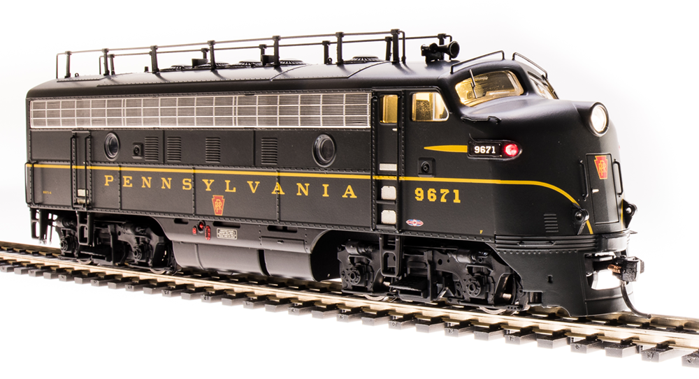 REFURBISHED R4860 EMD F7A, PRR 9673A, DGLE Single Stripe, Paragon3 Sound/DC/DCC, HO
