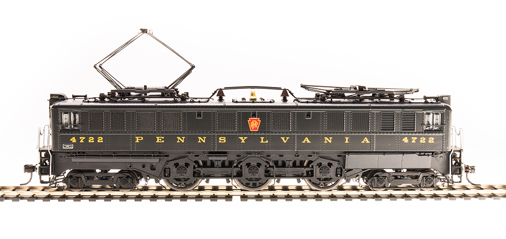 5935 PRR P5a Boxcab, #4716, Freight Type, DGLE, Buff Yellow Roman Lett